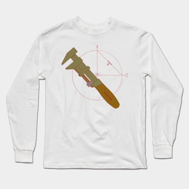 Monkey Wrench Resistance Long Sleeve T-Shirt by B_C_E